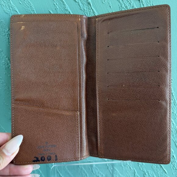 Louis Vuitton Monogram Brown Long Wallet - Picture 6 of 6